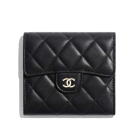 classic small wallet chanel euro|Chanel classic small flap wallet.